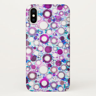 Hübsche bunte Blumen Sonnen Muster Case-Mate iPhone Hülle