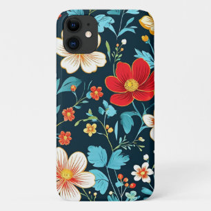 Hübsche bunte Frühlingsblumen schöne Blumen Case-Mate iPhone Hülle