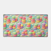 HÜBSCHE BUNTE STAPEL VON MACARONS SCHREIBTISCHUNTERLAGE (Vorderseite)