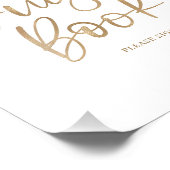 Hübsche Butterflies Gästebuch Babydusche Fotodruck (Ecke)