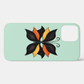 Hübsche Butterfly Abstrakte Kunst Case-Mate iPhone Hülle (Rückseite (Horizontal))