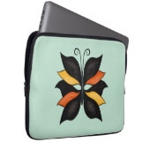 Hübsche Butterfly Abstrakte Kunst Laptopschutzhülle (Vorne Rechts)