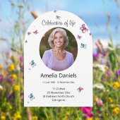 Hübsche Butterfly-Feier zum Leben Einladung