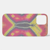 Hübsche Butterfly-Gefärbte Krawatte Case-Mate iPhone Hülle (Rückseite (Horizontal))
