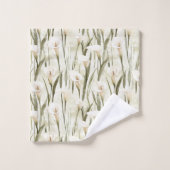 Hübsche Calla Lilly Blume Badhandtuch Set (Waschlappen)