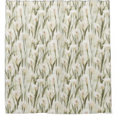 Hübsche Calla Lilly Blume Duschvorhang (Vorderseite)