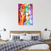 Hübsche Canvas Leinwanddruck (Insitu (Schlafzimmer))