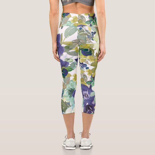 Hübsche Capri Yoga Pants (Rückseite)