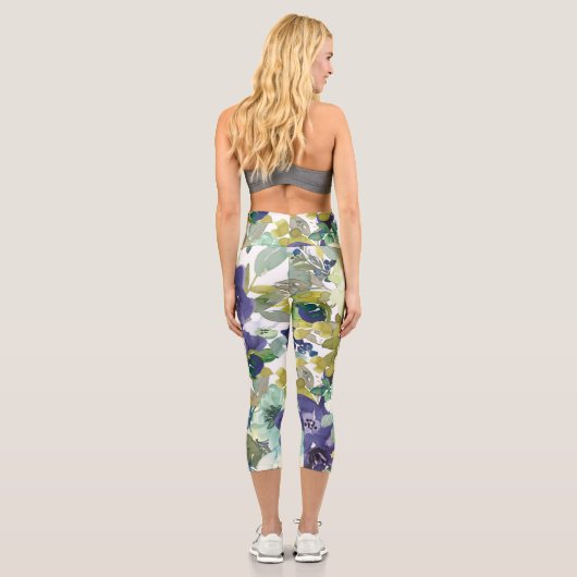 Hübsche Capri Yoga Pants (Rückseite)