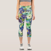 Hübsche Capri Yoga Pants Leggings (Vorderseite)