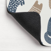 Hübsche Cat Patterns HP Mousepad (Ecke)