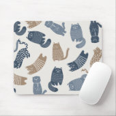 Hübsche Cat Patterns HP Mousepad (Mit Mouse)