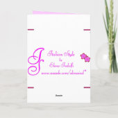 Hübsche Chick-Osterkarte Feiertagskarte (Rückseite)