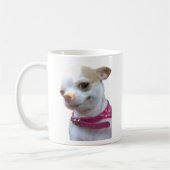 Hübsche Chihuahua Dog Meme Tasse doppelseitig (Links)