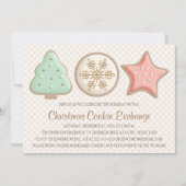 HÜBSCHE CHRISTMAS COOKIE SWAP INVITATIONEN EINLADUNG (Vorderseite)