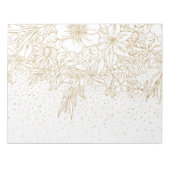 Hübsche Confetti-Punkte Notizblock (Vorderseite)