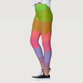 Hübsche Coole farbenfrohe Girls Leggings (Links)