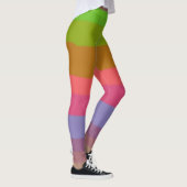 Hübsche Coole farbenfrohe Girls Leggings (Rechts)