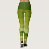 Hübsche Coole grüne Wüste Leggings (Rückseite)