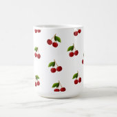 Hübsche Coquette Cherry Muster Tasse (Mittel)