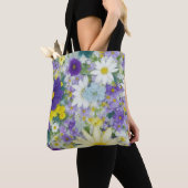 Hübsche Cottage Blumen Tasche (Von Nahem)