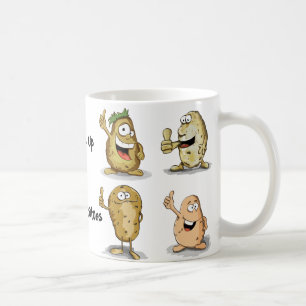 Hübsche Couchkartoffeln Kaffeetasse