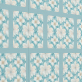 Hübsche Creme-Blume Eleganter Tile Gemustert Tapete