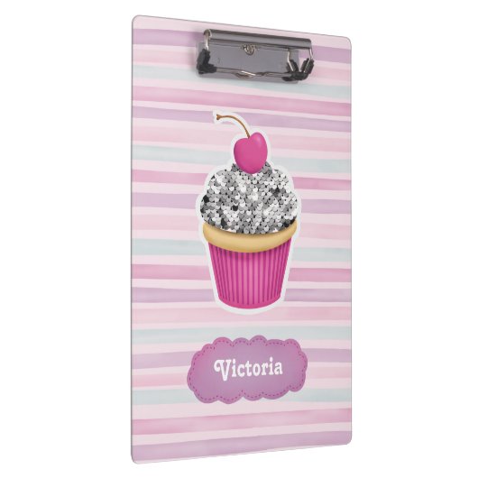 Hübsche Cupcake-Zwischenablage Klemmbrett (Rechts)