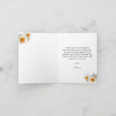 Hübsche Daffodil Dankeschön (Innenseite)