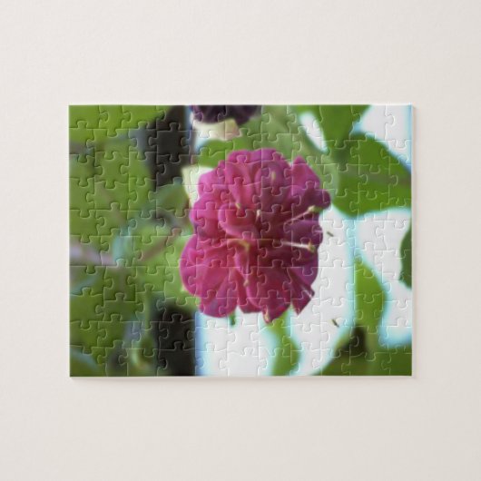 Hübsche Dahlia-Blume Puzzle (Horizontal)