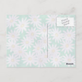 Hübsche Daisies Postkarte (Rückseite)