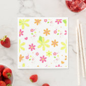 Hübsche Daisies Serviette (Beispiel)