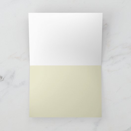 Hübsche Daisy-Blume-Aquarellkarte Karte (Innenseite)