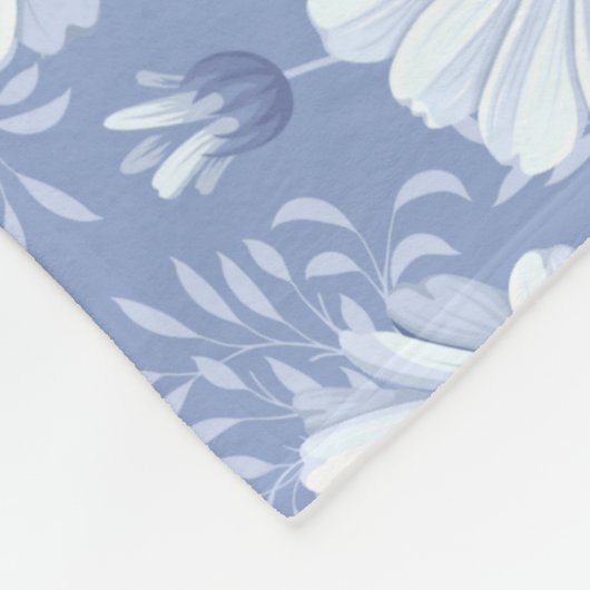 Hübsche Daisy Custom Fleece Blanket, mittel (Ecke)