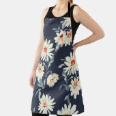 Hübsche Daisy Floral: Nahtlose Printwerbung Schürze (InSitu)