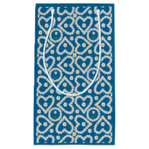 Hübsche Daisy-Ketten auf blauer, benutzerdefiniert