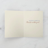 Hübsche Daisy Personalisiert Age FunBirthday Card Karte (Innenseite)