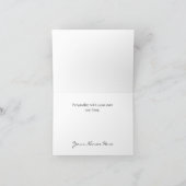 Hübsche Damask & Butterfly Dankeschön Karte (Innenseite)