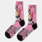 Hübsche Damensocken  Socken (Linkes Detail)