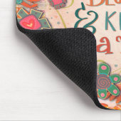 Hübsche Dankbarkeit gesegnet ein Chaos-Zitat-Inspi Mousepad (Ecke)