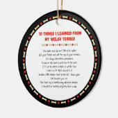 Hübsche Dinge, die ich von meiner walisischen Terr Keramikornament (Links)