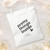 Hübsche Dinge im Inneren, Minimalistisch, individu Geschenktütchen (Ausgeschnitten)