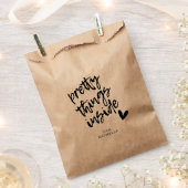 Hübsche Dinge im Innern, moderne Skripte nach Maß Geschenktütchen (Ausgeschnitten)