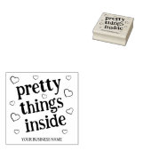 Hübsche Dinge im Innern, Verpackungsgeschäft Gummistempel (Stempel)