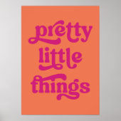 Hübsche Dinge Poster (Vorne)