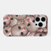 hübsche Dolly-Handyhülle iPhone Hülle (Rückseite (Horizontal))