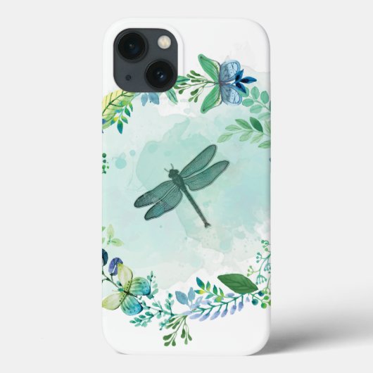 Hübsche Dragonfly Kunstwerk Case-Mate iPhone Hülle (Rückseite)