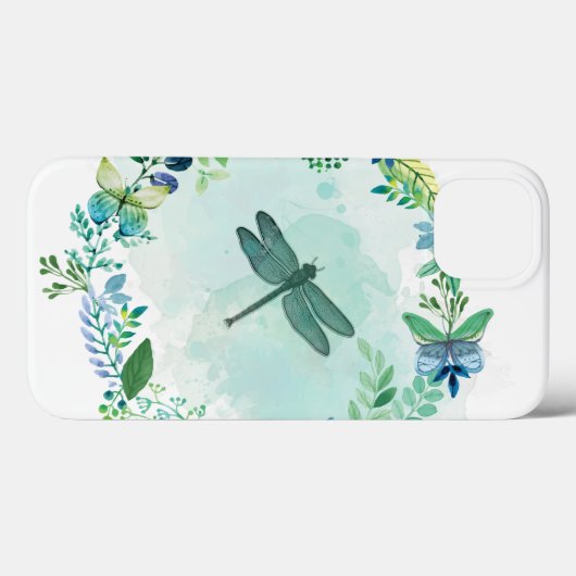 Hübsche Dragonfly Kunstwerk Case-Mate iPhone Hülle (Rückseite (Horizontal))