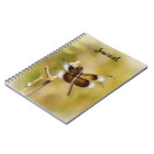 Hübsche Dragonfly Nature Personal Journal Notizblock (Linke Seite)