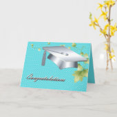 Hübsche Efeu-Liga-Abschluss-Karte Karte (Gelbe Blume)